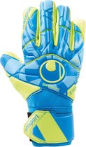 Uhlsport Radar Control Supersoft HN  Keepershandschoenen - Maat 10.5  - Unisex - Blauw/geel