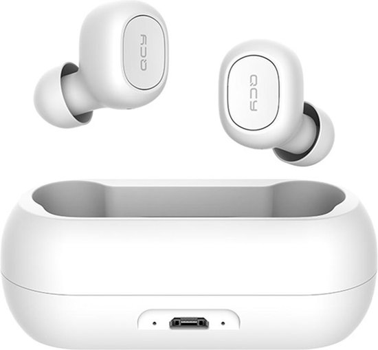 QCY T1C Volledig draadloos In-Ear oordopjes (WIT) - Bluetooth 5.0 - Meer  dan 20 uur gebrui | bol.com