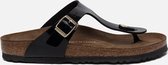 Birkenstock Gizeh Slippers Zwart Lak Maat 35