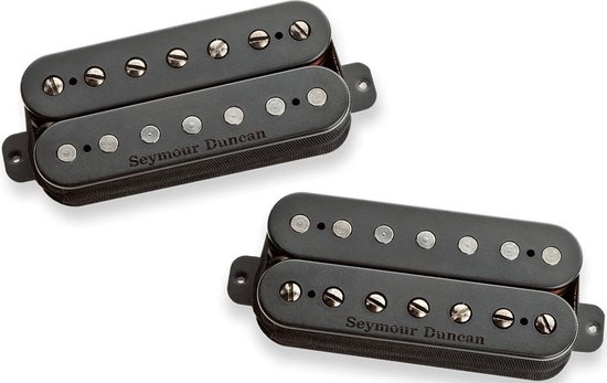 Seymour Duncan Nazgûl Sentient 7-String Humbucker Set Black 7-snarige gitaarelementen (set van 2)