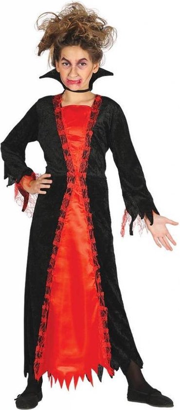 Halloween Kostuum Kind Vampier Meisje Deluxe | bol.com