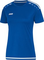 Jako Striker 2.0 SS  Sportshirt - Maat 38  - Vrouwen - blauw/wit