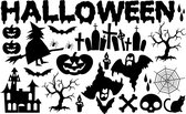 Halloween Raamsticker Herbruikbaar