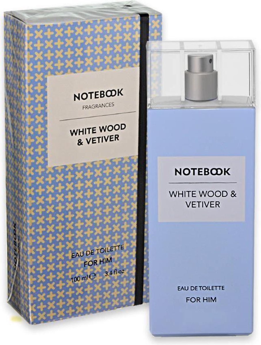Notebook White Wood & Vetiver by Selectiva SPA 100 ml - Eau De Toilette Spray
