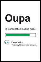 Oupa is in Inspiration Loading Mode