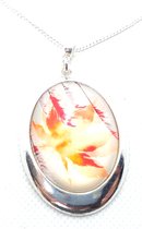 2 Love it Floral Feather - Ketting