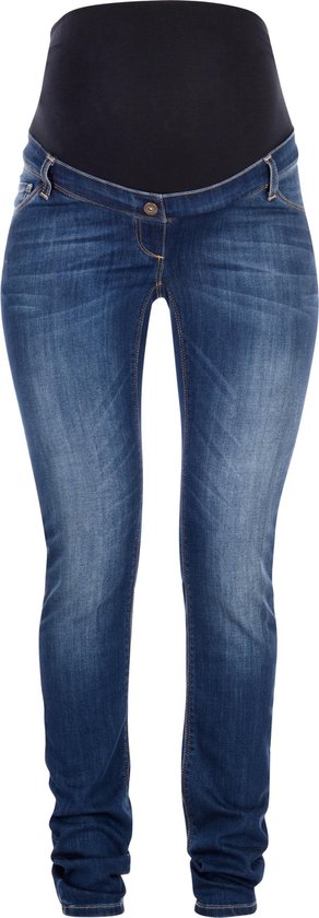 | Love2Wait Zwangerschapsbroek Sophia Skinny Love2Wait Skinny Jeans Sophia Dark Wash Lengte 32 | BabyPlanet