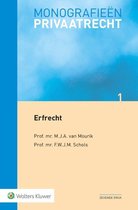 Boek cover Monografieen Privaatrecht  -   Erfrecht van M.J.A. van Mourik (Paperback)