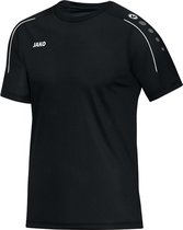 Jako Classico T-shirt Heren Sportshirt - Maat XXL  - Mannen - zwart/wit
