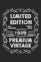 Limited Edition Premium Vintage 1929