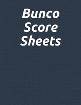 Bunco Score Sheets