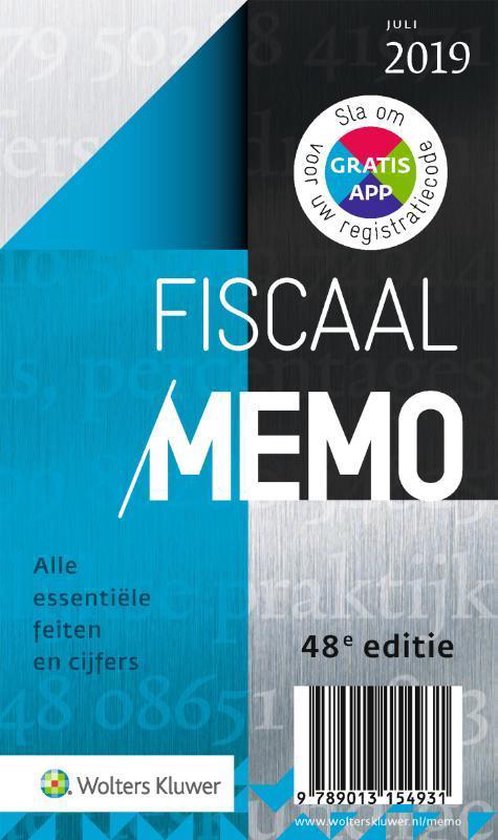 Fiscaal Memo juli 2019 - cover