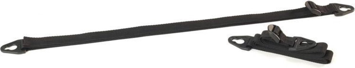 Fietskardeel burley travoy bagage banden bag tie down straps 2 - ZWART