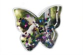 Fotolijstje vlinder - Waterbol - 10 x 8,5 cm