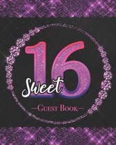 Sweet 16 Guest Book