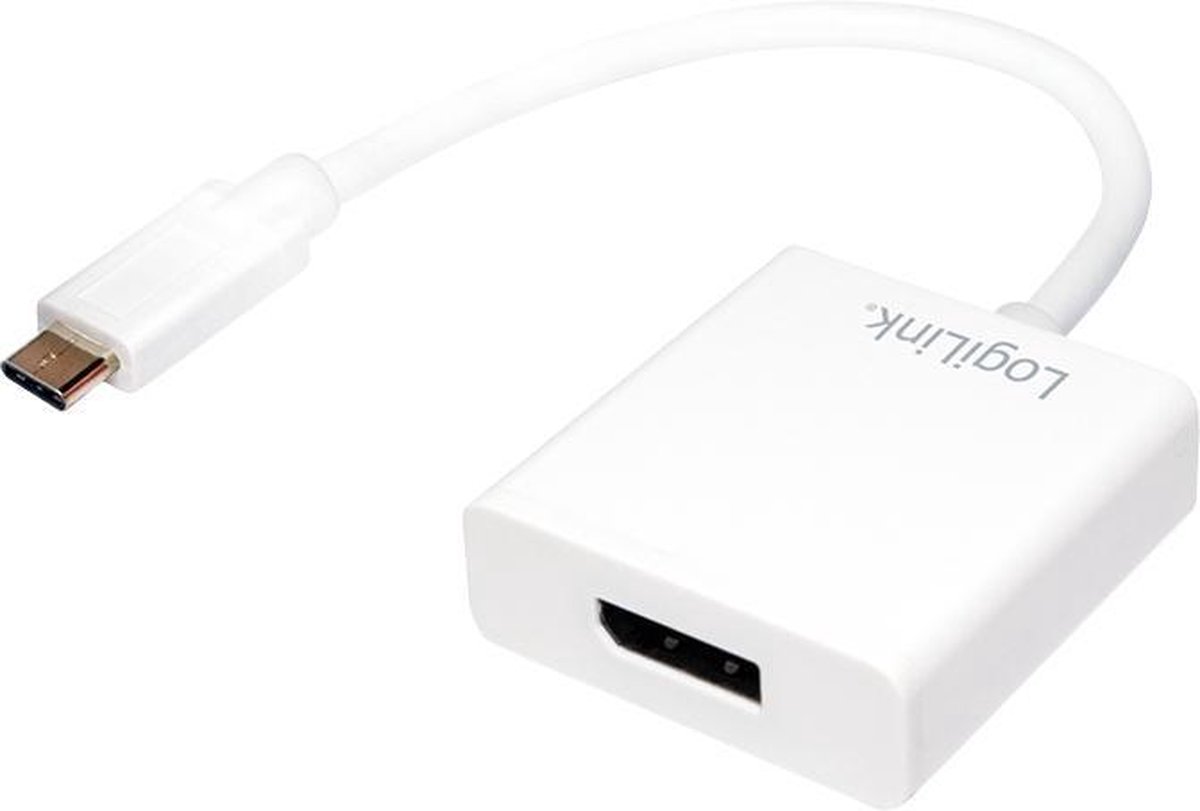 LogiLink CV0109 USB grafische adapter 3840 x 2160 Pixels Wit