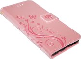 Roze vlinder hoesje Geschikt voor Samsung Galaxy S10e