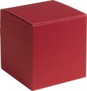 Coffrets cadeaux carton carré-cube 12x12x12cm ROUGE (100 pièces)