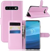 Samsung Galaxy S10 Hoesje - Book Case - Pink