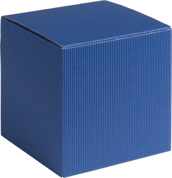 Geschenkdoosjes vierkant-kubus karton   07x07x07cm BLAUW (200 stuks)