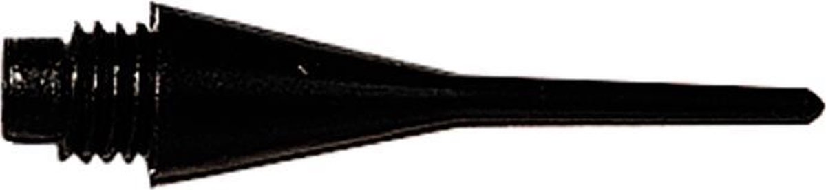 Darttips softtip 1/4 BSF zwart (1000st)