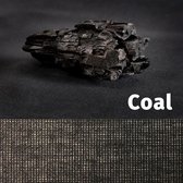 Raamfolie – Squid - Semi Transparant – Coal – 137 cm x 6 m - Anti Inkijk - Zelfklevend - Textiel - Statisch - Zonwerend - HR++