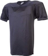 MM - American Football Shirt - Volwassenen - Zwart - 3XL