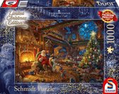 Schmidt Santa Claus and his elves, 1000 stukjes - Puzzel - 12+