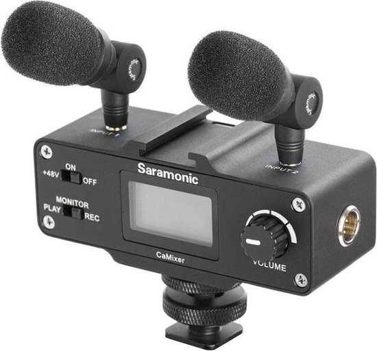 Saramonic CaMixer Audio Adapter / Interface voor DSLR camera