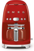 Smeg DCF02RDEU machine à café Entièrement automatique Machine à café filtre 1,4 L