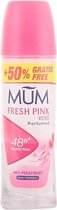 Mum Fresh Pink Rose Roll On Deodorant 50ml