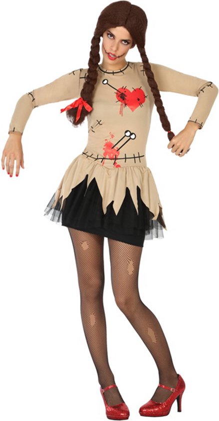 Voodoo pop kostuum voor vrouwen - Verkleedkleding - M/L | bol.com