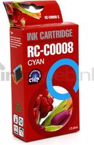 FLWR - Inktcartridge / CLI-8C / Cyaan - Geschikt voor Canon