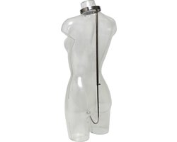 Rimba Bondage Play - Bondagehaak - Collar Met Anaal Haak - Verbonden Met Stang - RVS - Medische Kwaliteit