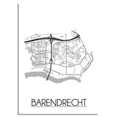 DesignClaud Barendrecht Plattegrond poster A2 poster (42x59,4cm)