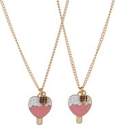 Best Friend ketting 2 stuks met lollie