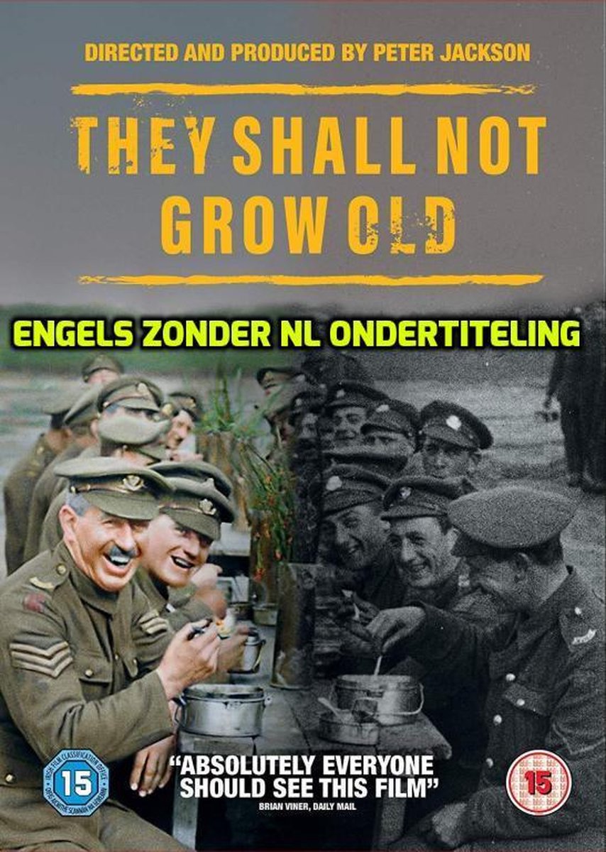 They Shall Not Grow Old (Import) - 