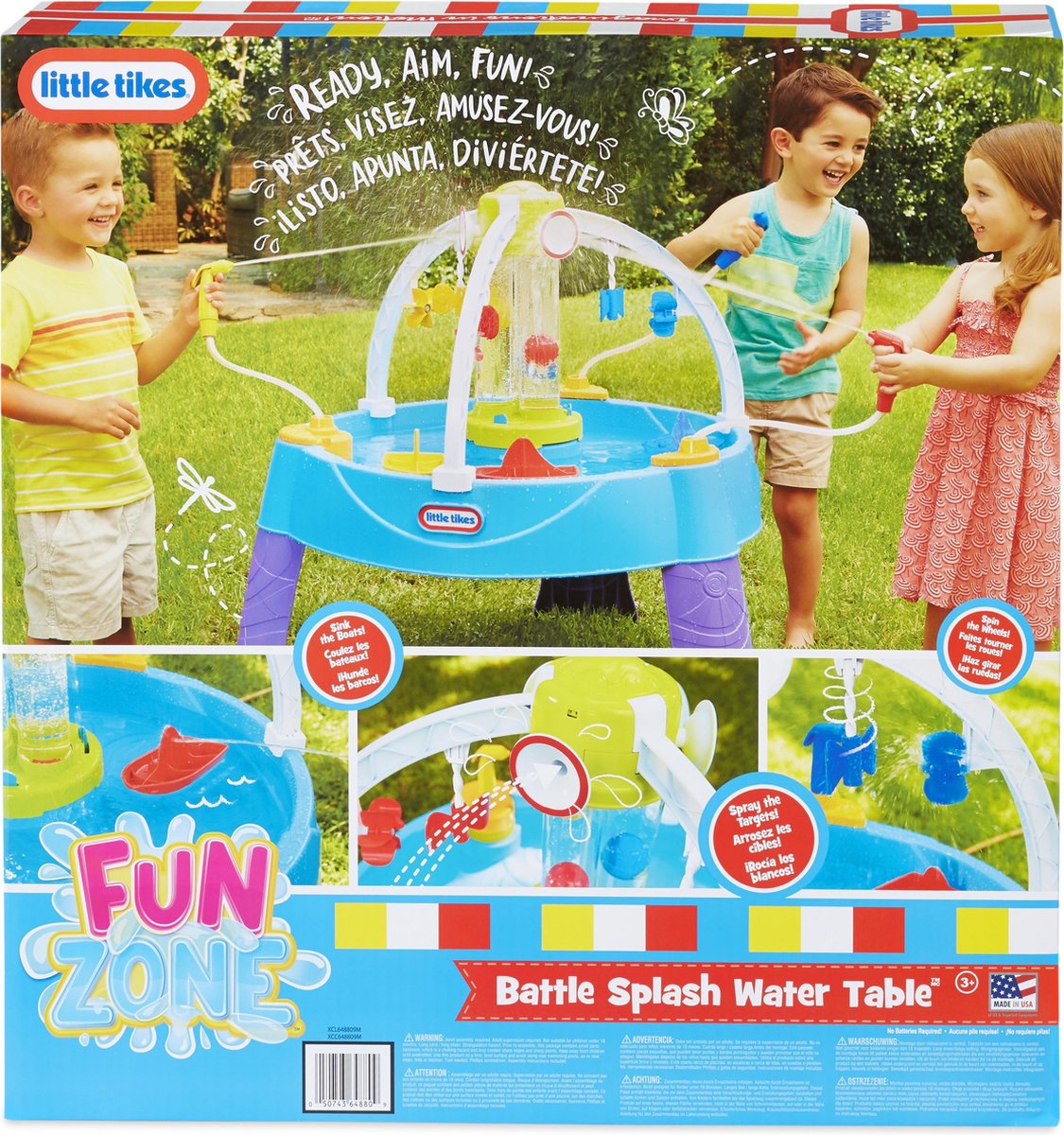 Little Tikes Fun Zone Battle Splash - Watertafel — afbeelding 13