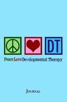Peace Love Developmental Therapy Journal
