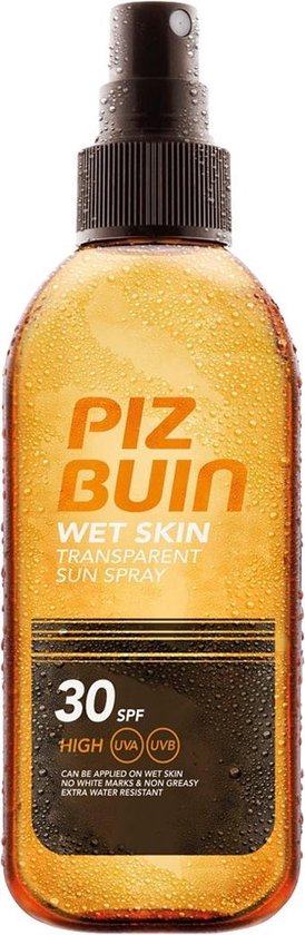 Piz - Buin Wet Skin Transparent Sun Spray Spf30 150 Ml