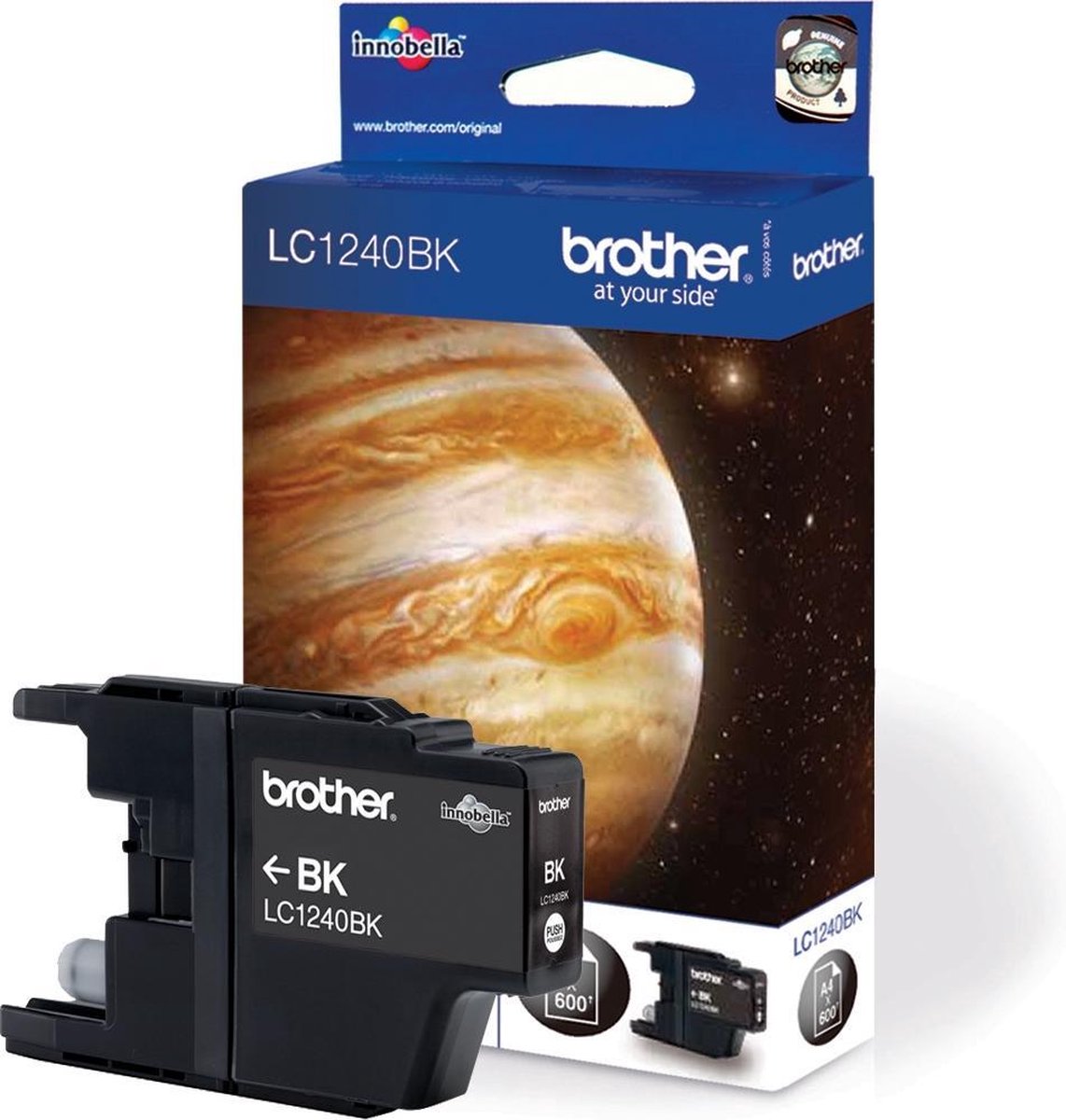 Brother LC-1240 - Inktcartridge / Zwart