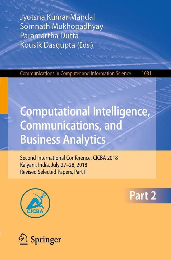 Springer Nature Proceedings Computer Science 2 - Computation ... - cover