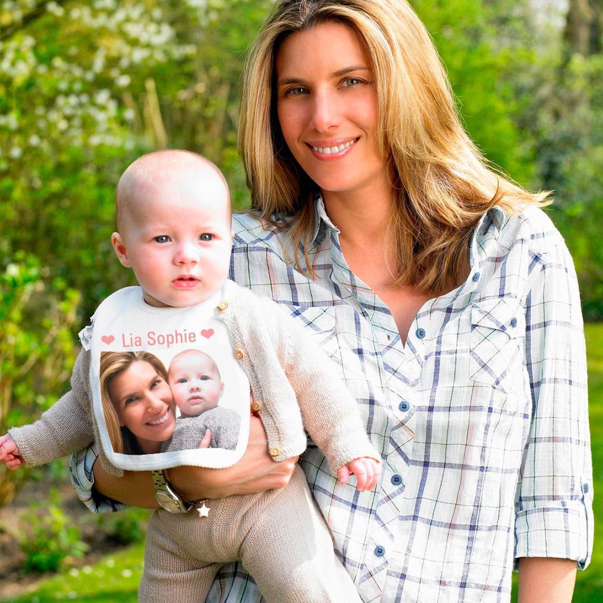 Goedkoopste Baby foto slabber ! Witte zoom