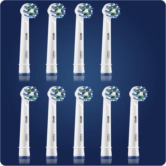 Oral-B CrossAction - Opzetborstels - 9 Stuks - Oral B
