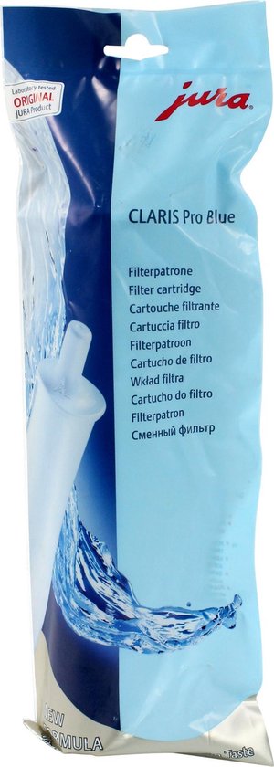 Cartouche filtrante pour cafetière Jura Cartouche Claris + blue
