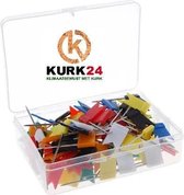 Kurk24 Gekleurde vlagspelden - 100 stuks