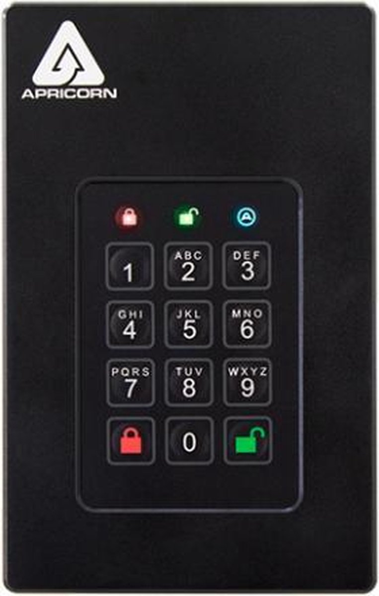 Apricorn Aegis Fortress FIPS Level 3 - Externe HDD - 4TB