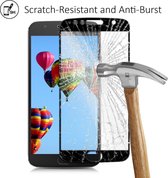 DrPhone Moto G5s+ (Plus) Glas 4D Volledige Glazen Dekking Full coverage Curved Edge Frame Tempered glass Zwart -