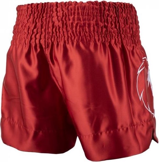 Super Pro Combat Gear Thai en Kickboksshort Hero Rood/Wit Extra Small | bol
