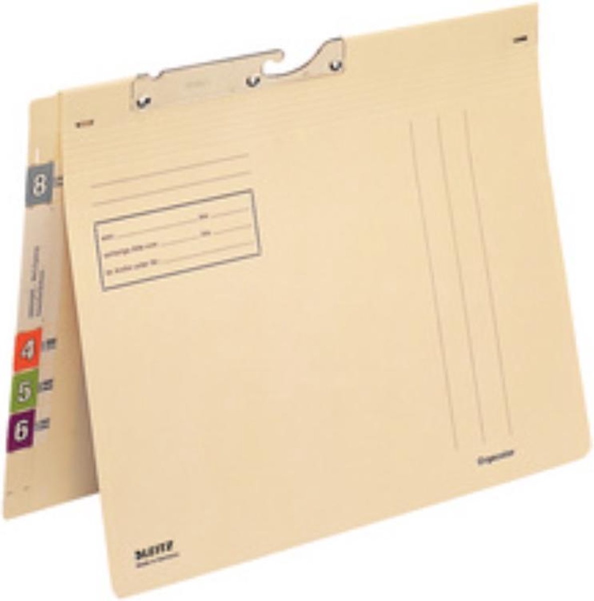 Leitz Pendelmap 21390011 DIN A4 Chamois Soort binding: Snelh